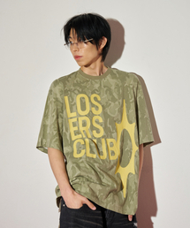 ロゴ半袖Tシャツカモ