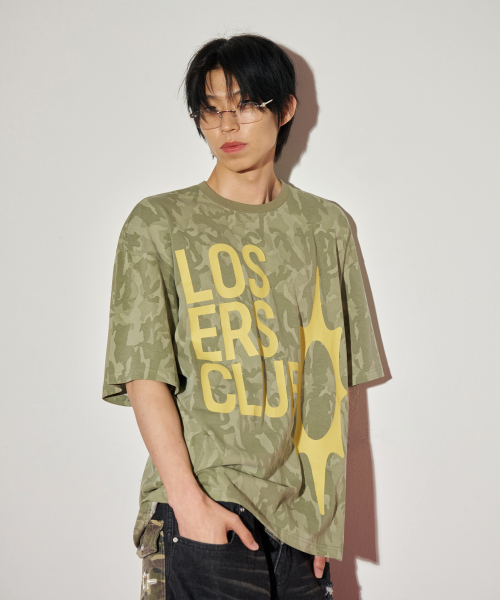 LOSERS CLUB(ルーザーズクラブ)の「ロゴ半袖Tシャツカモ(Tシャツ/カットソー・レディース・その他・LARGE/MEDIUM)」の3枚目の写真