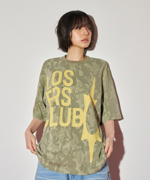 LOSERS CLUB(ルーザーズクラブ)の「ロゴ半袖Tシャツカモ(Tシャツ/カットソー・レディース・その他・LARGE/MEDIUM)」の4枚目の写真