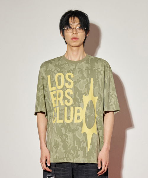 LOSERS CLUB(ルーザーズクラブ)の「ロゴ半袖Tシャツカモ(Tシャツ/カットソー・レディース・その他・LARGE/MEDIUM)」の5枚目の写真