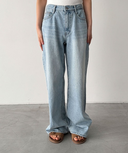 CANAL JEAN(キャナルジーン)の「El mar バックポケットデニムパンツ 608(デニムパンツ・レディース・ライトインディゴブルー・MEDIUM/SMALL)」の6枚目の写真