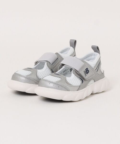 サンダル newbalance I230 NEW BALANCE ニューバランス 14-16 I230 5F2(W) I230 I230 5F2 SILVER