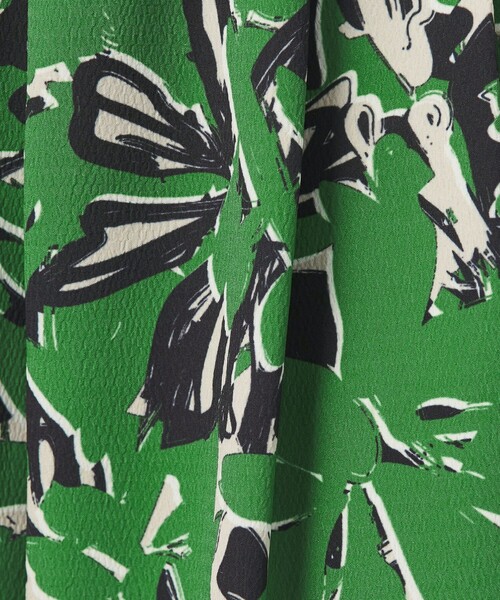 BEAUTY&YOUTH UNITED ARROWS（ビューティーアンドユースユナイテッドアローズ）の「【WEB限定】フラワープリント イージーパンツ ウォッシャブル（その他パンツ・レディース・ケリーグリーン/オレンジ/ネイビー・L/M/S）」の20枚目の写真