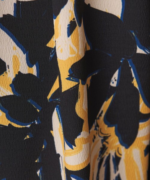 BEAUTY&YOUTH UNITED ARROWS（ビューティーアンドユースユナイテッドアローズ）の「【WEB限定】フラワープリント イージーパンツ ウォッシャブル（その他パンツ・レディース・ケリーグリーン/オレンジ/ネイビー・L/M/S）」の21枚目の写真