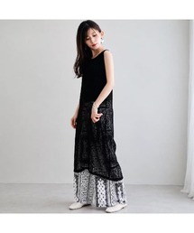 メッシュ ワンピース夏服サマーニット レディース