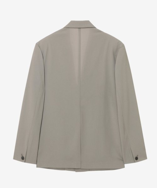 MINDBRIDGE（マインドブリッジ）の「[COUTURE]オーバーサイズツイルジャケット - 2カラー（テーラードジャケット・メンズ・ブラック/ベージュ・95/100/105/110）」の6枚目の写真