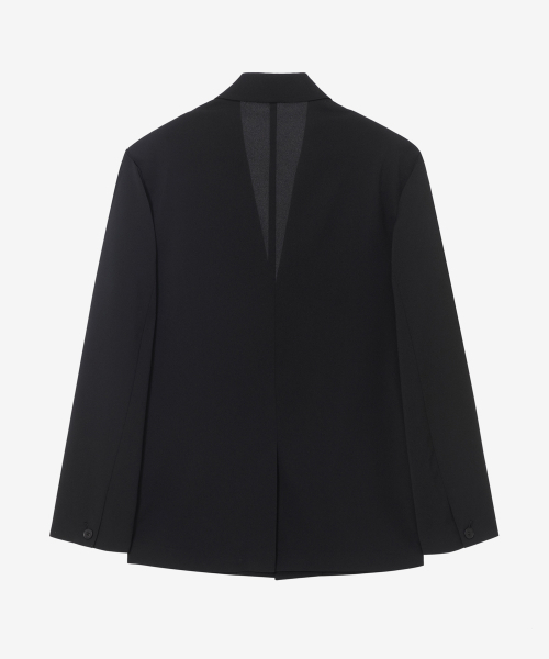MINDBRIDGE（マインドブリッジ）の「[COUTURE]オーバーサイズツイルジャケット - 2カラー（テーラードジャケット・メンズ・ブラック/ベージュ・95/100/105/110）」の8枚目の写真