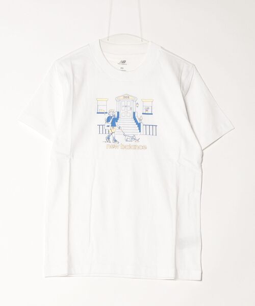 NEW BALANCE(ニューバランス)の「ニューバランス New Balance シティウォークTシャツ(Tシャツ/カットソー・メンズ・ホワイト/ベージュ・M/LL/S/L)」の16枚目の写真