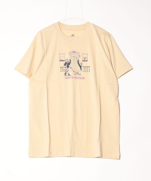 NEW BALANCE(ニューバランス)の「ニューバランス New Balance シティウォークTシャツ(Tシャツ/カットソー・メンズ・ホワイト/ベージュ・M/LL/S/L)」の17枚目の写真