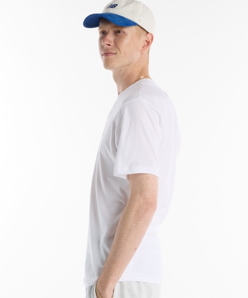 NEW BALANCE(ニューバランス)の「ニューバランス New Balance シティウォークTシャツ(Tシャツ/カットソー・メンズ・ホワイト/ベージュ・M/LL/S/L)」の9枚目の写真