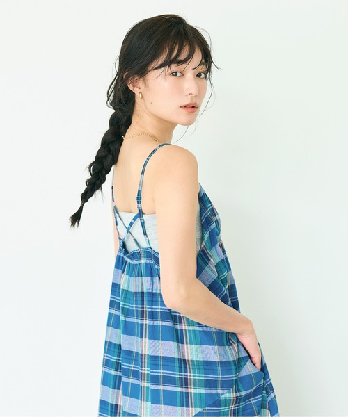 coca(coca)(コカ)の「コットンキャミワンピース(ワンピース・レディース・ブラック/A・L/M)」の15枚目の写真