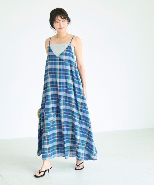 coca(coca)(コカ)の「コットンキャミワンピース(ワンピース・レディース・ブラック/A・L/M)」の17枚目の写真