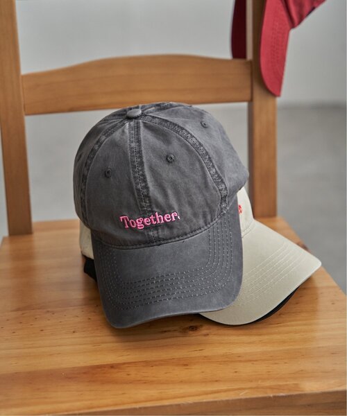 VENCEEXCHANGE(ヴァンスエクスチェンジ)の「Together キャップ(キャップ・メンズ・ブラック/レッド系/グレー/ベージュ・フリー)」の11枚目の写真