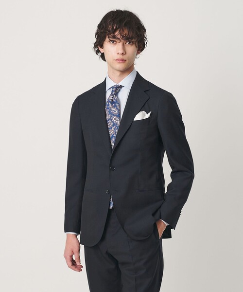 UNITED ARROWS（ユナイテッドアローズ）の「ファンシーウィーブ シングル 3ボタン スーツ  LIGHT S-MODEL（セットアップ・メンズ・グレー系/ネイビー・50/48/46）」の10枚目の写真