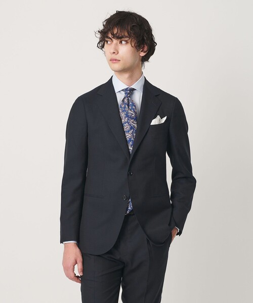 UNITED ARROWS（ユナイテッドアローズ）の「ファンシーウィーブ シングル 3ボタン スーツ  LIGHT S-MODEL（セットアップ・メンズ・グレー系/ネイビー・50/48/46）」の9枚目の写真