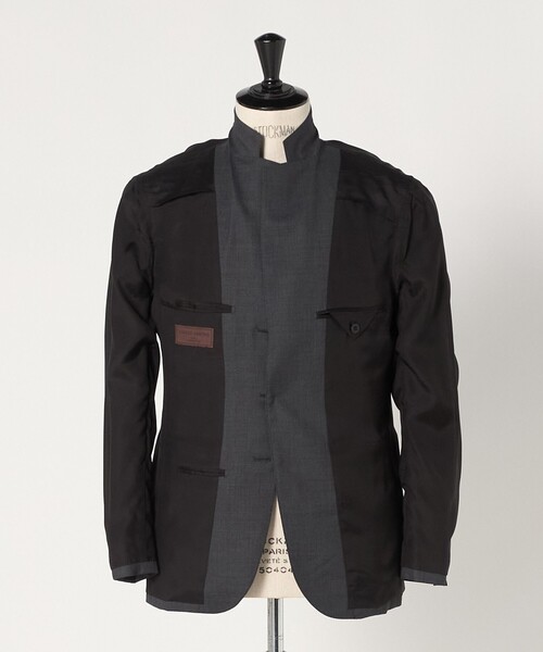 UNITED ARROWS（ユナイテッドアローズ）の「ファンシーウィーブ シングル 3ボタン スーツ  LIGHT S-MODEL（セットアップ・メンズ・グレー系/ネイビー・50/48/46）」の22枚目の写真