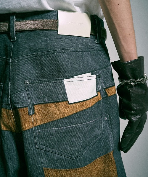 Camphor wood(カンファーウッド)の「PISTOL HOLSTER COWBOY PRINT DENIM / ピストルホルスターウエスタン転写デニムパンツ(その他パンツ・メンズ・ブラック系・SMALL/MEDIUM/LARGE)」の12枚目の写真
