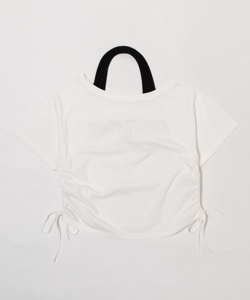 WEGO(ウィゴー)の「WEGO/ホルターネックレイヤードワンショルT(Tシャツ/カットソー・レディース・ホワイト/ピンク・FREE)」の21枚目の写真