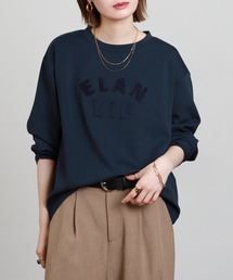 ESPEYRAC サガラ刺繍パッチロゴスウェット