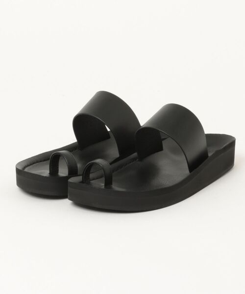 anuke(アンヌーク)の「anuke Ecoleather Belt Sandals(サンダル・レディース・ダークブラウン/ブラック・36/38/37)」の9枚目の写真
