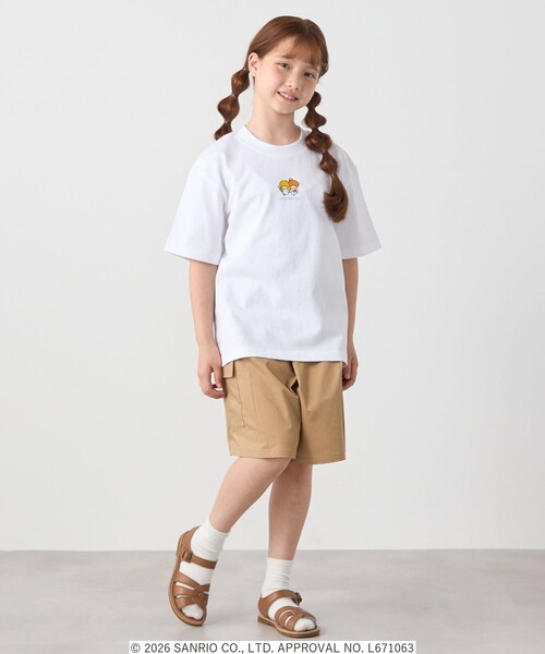 SHIPS any(シップス エニィ)の「LITTLE TWIN STARS × SHIPS any: リトルツインスターズ プリント TEE <KIDS>(Tシャツ/カットソー・キッズ・ホワイト系/ライトホワイト/ホワイト・150/140/130/120)」の5枚目の写真