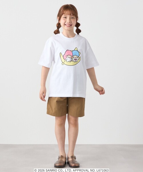 SHIPS any(シップス エニィ)の「LITTLE TWIN STARS × SHIPS any: リトルツインスターズ プリント TEE <KIDS>(Tシャツ/カットソー・キッズ・ホワイト系/ライトホワイト/ホワイト・150/140/130/120)」の14枚目の写真