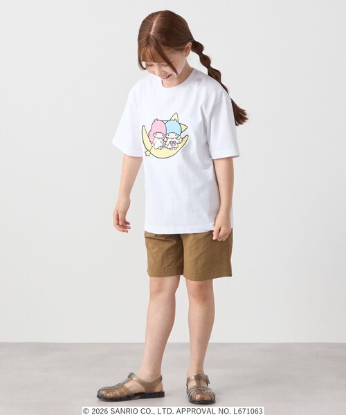SHIPS any(シップス エニィ)の「LITTLE TWIN STARS × SHIPS any: リトルツインスターズ プリント TEE <KIDS>(Tシャツ/カットソー・キッズ・ホワイト系/ライトホワイト/ホワイト・150/140/130/120)」の15枚目の写真