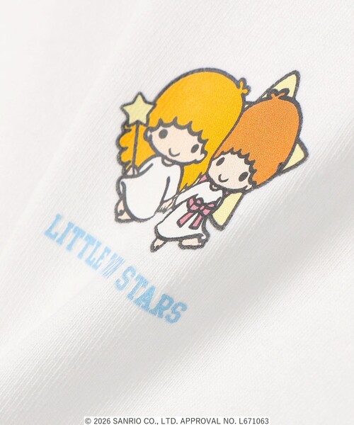 SHIPS any(シップス エニィ)の「LITTLE TWIN STARS × SHIPS any: リトルツインスターズ プリント TEE <KIDS>(Tシャツ/カットソー・キッズ・ホワイト系/ライトホワイト/ホワイト・150/140/130/120)」の22枚目の写真