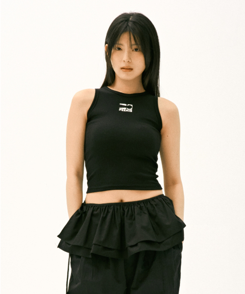 And Again(アンドアゲイン)の「ロゴスリーブレストップ / ロング (ブラック)(Tシャツ/カットソー・レディース・その他・FREE)」の1枚目の写真