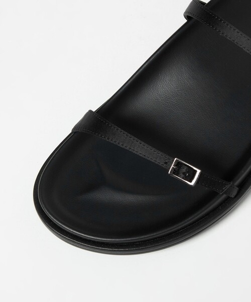 MARW UNITED ARROWS(マルゥ ユナイテッドアローズ)の「<MARW UNITED ARROWS+ODETTE E ODILE>フット 2ベルト サンダル(サンダル・レディース・ダークブラウン/ブラック・23cm/23.5cm/24cm/25cm/24.5cm/22cm/22.5cm)」の4枚目の写真
