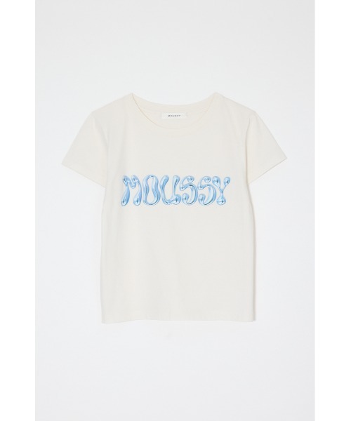 MOUSSY(マウジー)の「【ZOZO・一部店舗限定】METALLIC LIQUID MOUSSY Tシャツ(Tシャツ/カットソー・レディース・ピンク/ホワイト/ブラック/ライトピンク・FREE)」の8枚目の写真