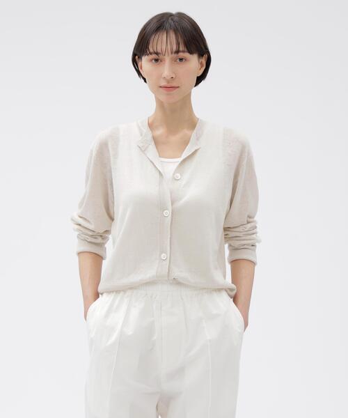 美品【MARGARET HOWELL】FINE LINEN FINE LINEN（カーディガン/ボレロ）｜MARGARET HOWELL（マーガレット