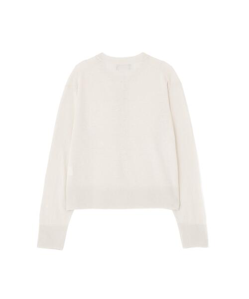 MARGARET HOWELL(マーガレットハウエル)の「FINE LINEN(カーディガン/ボレロ・レディース・ピンク/ホワイト系その他2/ブラウン系その他2・2)」の8枚目の写真