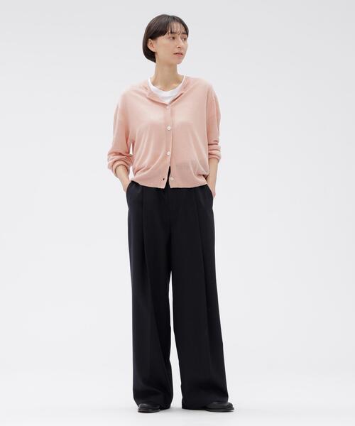 2020 マーガレットハウエル Ⅱ FINE LINEN カーディガン FINE LINEN（カーディガン/ボレロ）｜MARGARET HOWELL（マーガレット