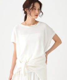 ≪接触冷感≫Tシャツ風ニット/869675