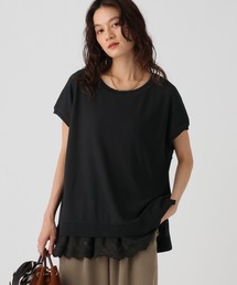 ≪接触冷感≫Tシャツ風ニット/869675