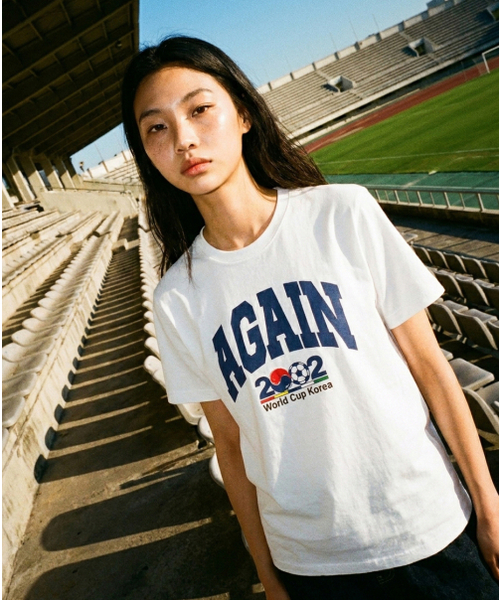REBRENNER(リブレンナー)の「DTF 20番手 アゲイン 2002 スタンダード 半袖Tシャツ インディピンク(Tシャツ/カットソー・レディース・その他・LARGE/2XL/X-LARGE/3XL/4XL/SMALL/MEDIUM)」の2枚目の写真