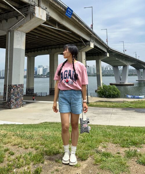 REBRENNER(リブレンナー)の「DTF 20番手 アゲイン 2002 スタンダード 半袖Tシャツ インディピンク(Tシャツ/カットソー・レディース・その他・LARGE/2XL/X-LARGE/3XL/4XL/SMALL/MEDIUM)」の13枚目の写真