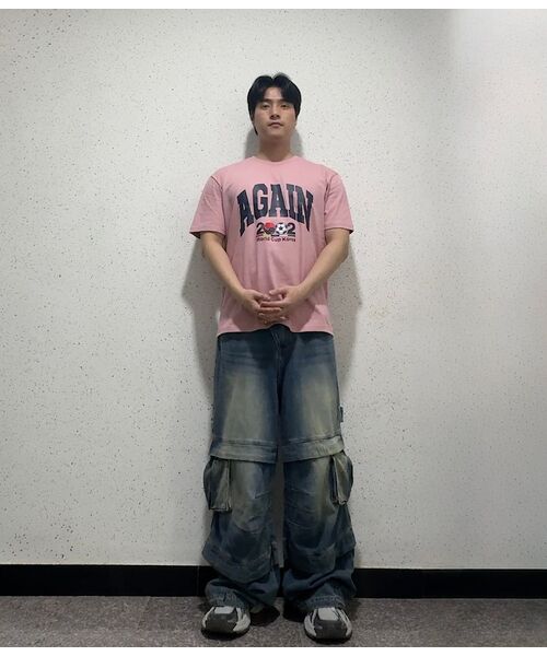 REBRENNER(リブレンナー)の「DTF 20番手 アゲイン 2002 スタンダード 半袖Tシャツ インディピンク(Tシャツ/カットソー・レディース・その他・LARGE/2XL/X-LARGE/3XL/4XL/SMALL/MEDIUM)」の17枚目の写真