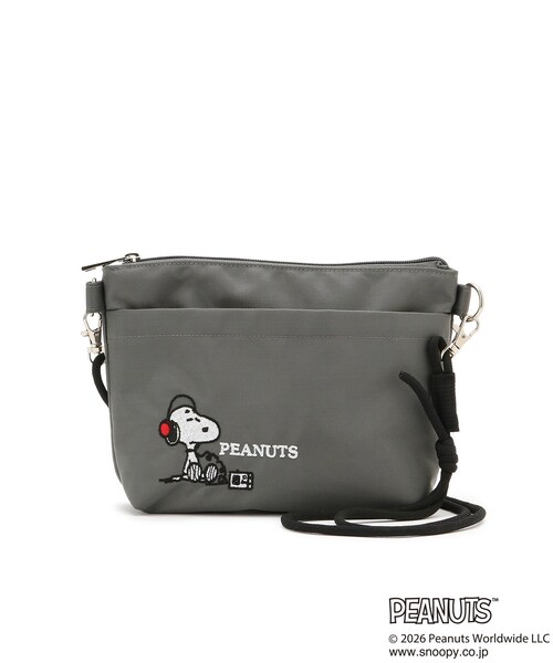 grove(グローブ)の「【PEANUTS】撥水ポーチロープショルダー(ショルダーバッグ・レディース・ダークグレー/ブラック・00)」の9枚目の写真