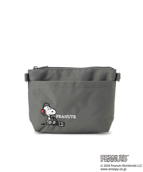 grove(グローブ)の「【PEANUTS】撥水ポーチロープショルダー(ショルダーバッグ・レディース・ダークグレー/ブラック・00)」の13枚目の写真