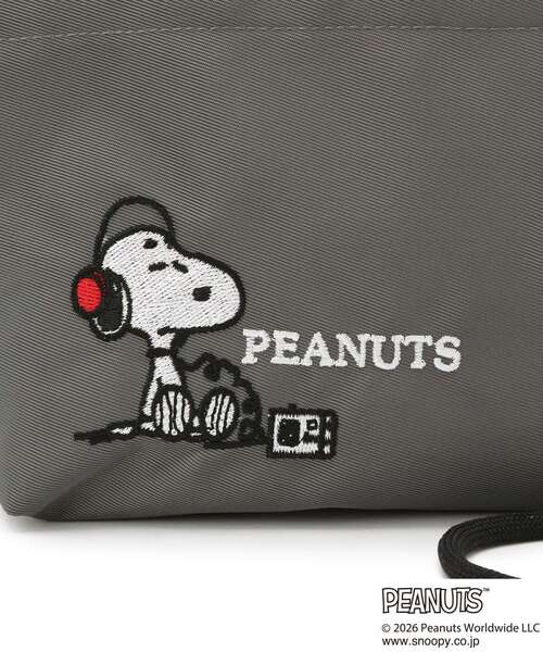 grove(グローブ)の「【PEANUTS】撥水ポーチロープショルダー(ショルダーバッグ・レディース・ダークグレー/ブラック・00)」の22枚目の写真