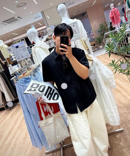MISEKISEOUL MEN(ミセキソウルメンズ)の「2way check shirt jacket BLACK(その他アウター・メンズ・その他・2/3)」の4枚目の写真