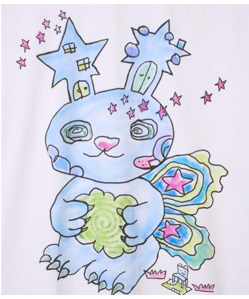 youthbath(ユースバース)の「YBX SOUP Bb bear short sleeve(Tシャツ/カットソー・レディース・その他・FREE)」の3枚目の写真