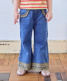 MARKEY'S（マーキーズ）の「レースフリルフレアーパンツ（その他パンツ）」