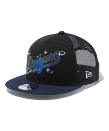 Lafayette（ラファイエット）の「ニューエラ【NEW ERA】- ロサンゼルス・ドジャース キャップ【Los Angeles Dodgers - 9FIFTY TRACKER Earth Day BLACK/NAVY 14961035】（キャップ）」