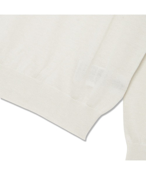 Guess（ゲス）の「MARK Logo Jacquard Sweater ニット セーター ロゴセーター（ニット/セーター・メンズ・クリーム/ブラック・SMALL/MEDIUM/LARGE/X-LARGE）」の7枚目の写真