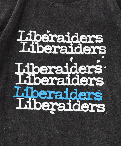Liberaiders（リベレイダース）の「Liberaiders / リベレイダース GLITCH TEE（Tシャツ/カットソー・メンズ・ブラック・MEDIUM/SMALL）」の3枚目の写真