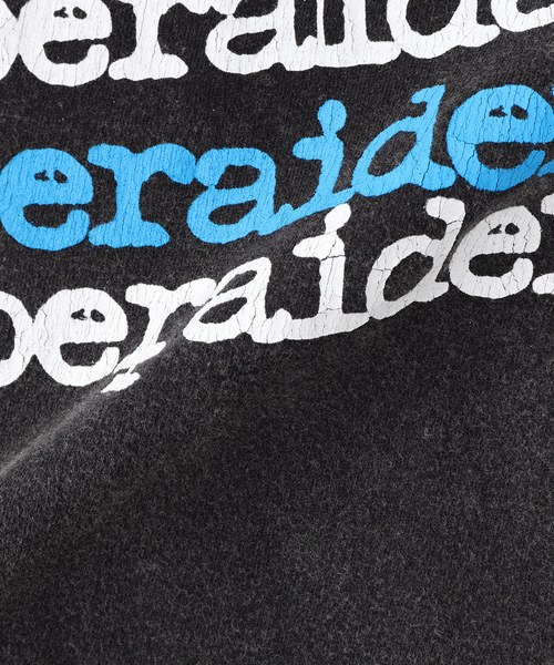 Liberaiders（リベレイダース）の「Liberaiders / リベレイダース GLITCH TEE（Tシャツ/カットソー・メンズ・ブラック・MEDIUM/SMALL）」の4枚目の写真