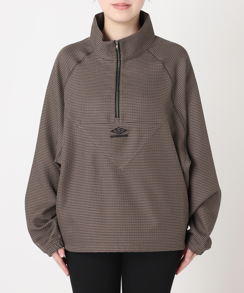 UMBRO（アンブロ）の「【UMBRO×JS】 HALFZIP（その他アウター・レディース・ブラウン/アイボリー・FREE）」の17枚目の写真